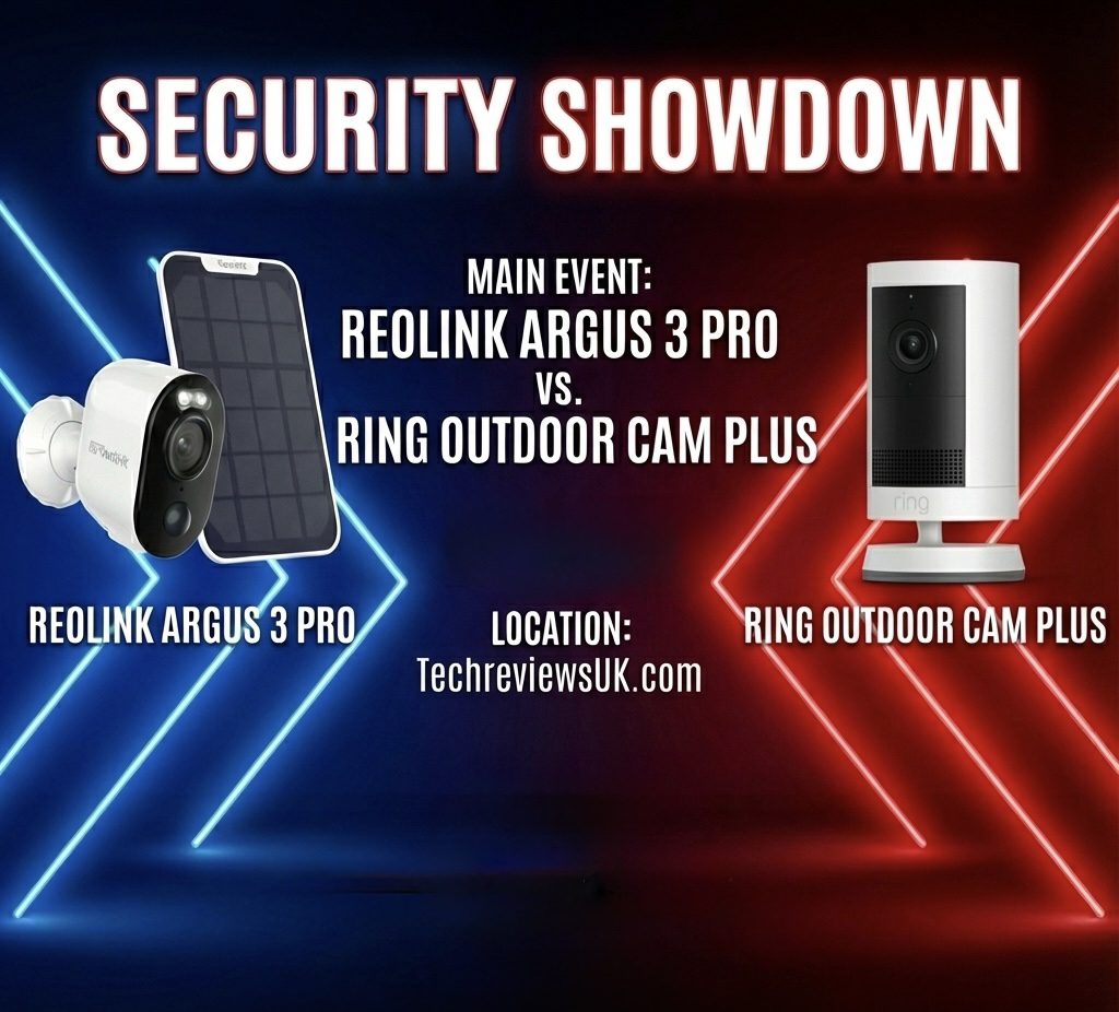 Ring Outdoor Camera Plus vs Reolink Argus 3 Pro Review: The £60 Subscription Trap